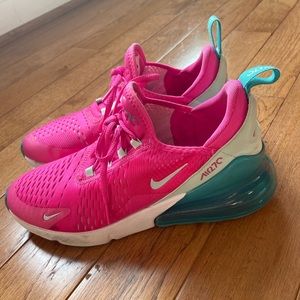 Hot Pink & Teal Nike